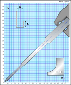 ATC金型-鋭角直剣（30°）