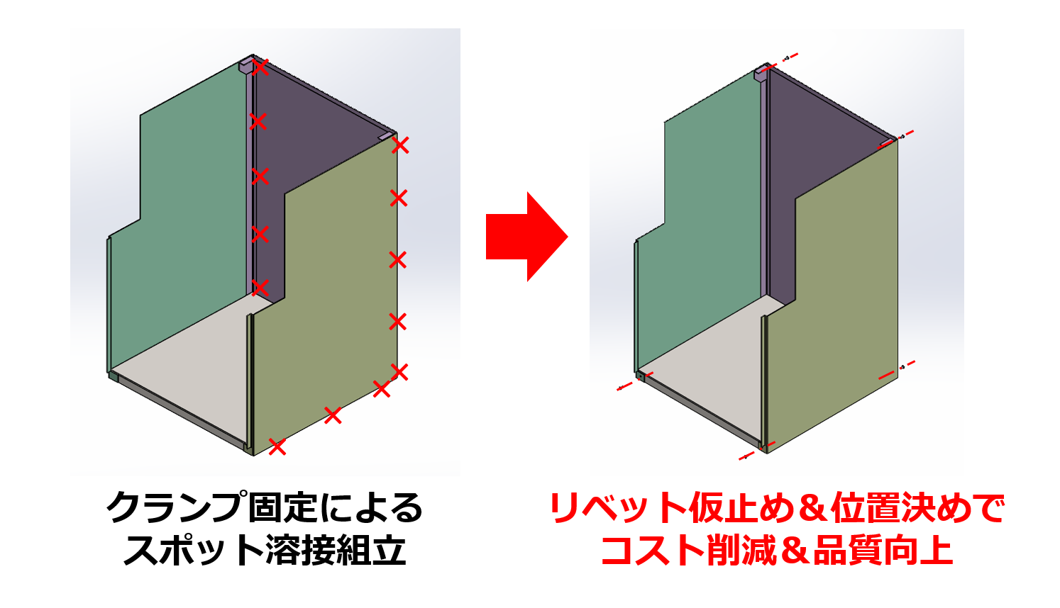 蝶番カール加工をプレス ⇒ ベンダーに工法転換して金型費用を50％コストダウン！