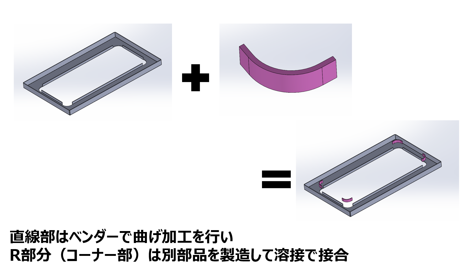 曲げ加工と溶接